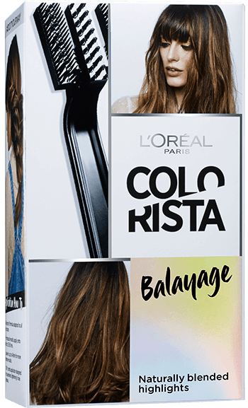 Hårfarge balayage effekt colorista produktbilde